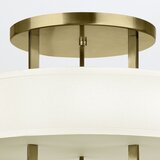  hinkley hk-hampton-sf-bb - plafonsko svetlo hampton 3xE27/60W/230V, prečnik 50,8 cm, zlatna | Eponuda.com
