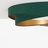  BRILAGI- LED plafonsko svetlo VELVET TWIST LED/24W/230V 4000K &amp;Oslash; 55 cm zelena/zlatna Slike