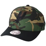 San Antonio Spurs Mitchell & Ness Camo Flexfit 110 kapa
