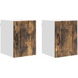  Ormar za Zid 2 pcs Dimljeni hrast 30 x 31 x 40 cm | shoptok.hr