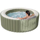 Intex Whirlpool PureSPA Bubble Massage Olive Green Ø 196 x 71 cm - 4 osebe - 1 k. | Shoptok.si