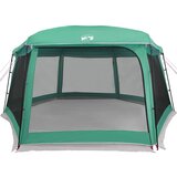  Šator za bazen s uklonjivim letvicama i mrežastim stjenkama Zelena 670 x 590 cm | shoptok.hr