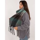 Wool Fashion Italia Scarf-AT-SZ-2312501.62-grey-black | Shoptok.si