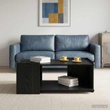  Kava Stol Crni hrast 90 x 50 x 33 cm Konstruirano drvo | shoptok.hr