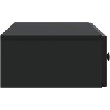Stolna montirana na zid Crna 87,5 x 34,5 x 17 cm | Eponuda.ba