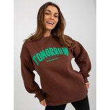 My Red Lips Sweatshirt-EM-BL-617-7.27-dark brown Cijene