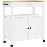  Kolica MONZA 84 x 40 x 90 cm od masivne borovine | shoptok.hr