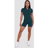 GymBeam ženska majica Ignite Cropped Dark Green 92191