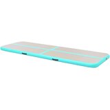  Strunjača na napuhavanje s crpkom 300 x 100 x 10 cm PVC zelena | shoptok.hr