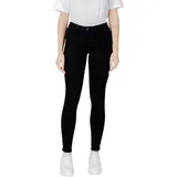 Jeans skinny XW000123 AF10866 Črna