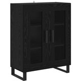  Highboard 2 kom. Crni hrast 69,5 x 34 x 180 cm | shoptok.hr