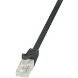 Logilink Patch cable Econline, Cat.5e, U UTP, black, 1 m, CP1033U Cene