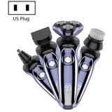 SARAHE Sportsman SM-530 električni moški brivnik, večnamenska digitalna britvica s polnjenjem in vodo, specifikacija: ameriški vtič (vijolična), (22149415) | Shoptok.si