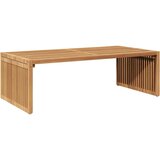  Vrtni bočni stol Smeđa 110 x 55 x 35,5 cm Čvrsto teak drvo | shoptok.hr