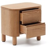 Kave Home Noćni ormarić u prirodnoj boji Salaya – | shoptok.hr