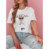 DStreet T-shirt damski z misiem MISTREET biały | Shoptok.si
