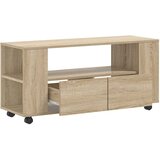 TV ormarić boja hrasta sonome 102x34,5x43 cm konstruirano drvo | shoptok.hr