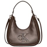 Calvin Klein Jeans Torbe Lv04f3561g Bold Ck Small Crescent B Kostanjeva Cene