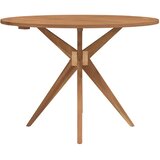  Vrtni stol okrugli Ø 110 x 75 cm od masivnog bagremovog drva | Eponuda.com