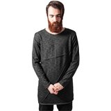 UC Men Fashion Long Terry Crew Black Melange | Shoptok.si