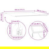 vidaXL Ročna zložljiva tenda z LED oranžna in rjava 450x300 cm | Shoptok.si