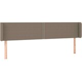  Vzglavje z ušesi taupe 203x16x78/88 cm blago, (20953781) | Shoptok.si