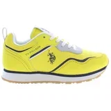 US POLO BEST PRICE YELLOW KIDS SPORT SHOES
