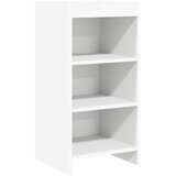 vidaXL Strani šal Bela 40 x 36 x 80 cm Inženirski les, (5000253252) | Shoptok.si