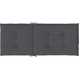  Vrtni jastuci za stolice 2 kom antracit 120x50x2 cm od tkanine | shoptok.hr