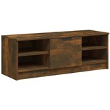Maison Chic TV omarica - TV stojalo - Televizijska omarica dimljeni hrast 102x35,5x36,5 cm konstruiran les, (21699008) | Shoptok.si