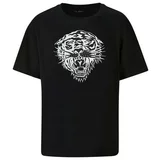 Ed Hardy Majice s kratkimi rokavi - Tiger-glow t-shirt black Črna