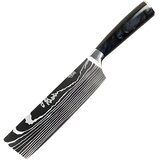  Kuhinjski nož BL-39300 - Nakiri / Crna KP39300 Cene