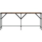  Konzolni stol boja hrasta 180x29x75 cm od konstruiranog drva | shoptok.hr