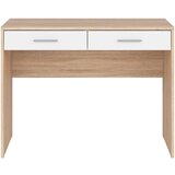 Livetastic pisalna miza leseni material bela, hrast sonoma | Shoptok.si