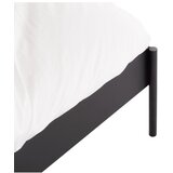 noo.ma Crni željezni tapecirani bračni krevet s podnicom 160x200 cm Eton Basic – | shoptok.hr