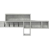  Vješalica za kapute na zidu Betonska siva 100 x 12 x 43.5 cm | shoptok.hr