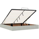  Podesivi krevet s madracem Svjetlosiva 200 x 200 cm Baršun | shoptok.hr