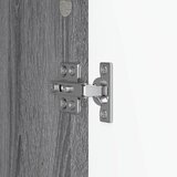  Kreveta Siva sonoma 66 x 34,5 x 90 cm Konstruirano drvo | shoptok.hr