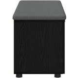  Haldna klop z blazino z vrati Črna Orehovina 100 x 38 x 46 cm, (5000155700) | Shoptok.si