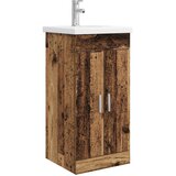 vidaXL Kopalniška omarica s pomivalnikom Star les 42 x 40 x 84,5 cm, (5000246195) | Shoptok.si