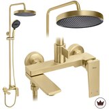 Rea Komplet za prhanje Prime Brush Gold | Shoptok.si