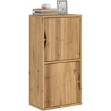 vidaXL Stranska omarica "ODDA" 40x24x79 cm Masivni les borovega lesa Cene