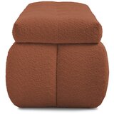 Bobochic Paris Opečnato oranžna klop iz tkanine bouclé Mont Blanc – | Shoptok.si