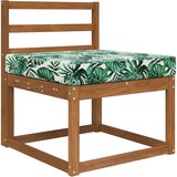  Zunanja blazina za kavč Vzorec lista 60 x 60 x 8 cm Poliester, (5000202457) | Shoptok.si