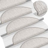  Samoljepljivi otirači za stube 15 kom 56x17x3 cm boja platine | shoptok.hr