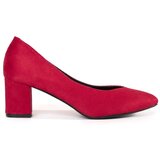 GOODIN Red suede women's pumps | ePonuda.com