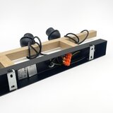  Visilica na sajli LEANDRA 3xE27/15W/230V hrast/crna | Eponuda.com