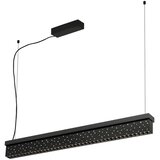 Eglo LED viseća lampa AUROTONELLO crna sa kristalima 117 cm 39826 Cene