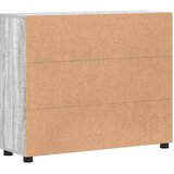  Kreveta s policom FLORIN Siva Sonoma 88,5 x 30,5 x 73 cm | shoptok.hr