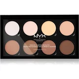 NYX Professional Makeup highlight & contour pro dekorativna kozmetika 21,6 g nijansa nude